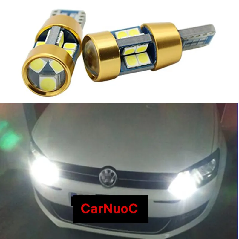 2pcs LED W5W Canbus 168 194 Clearance Parking Lights Bulbs For VW Passat b5 b6 CC Golf 4 5 6 7 Jetta mk4 mk5 mk6 Polo tiguan | Автомобили