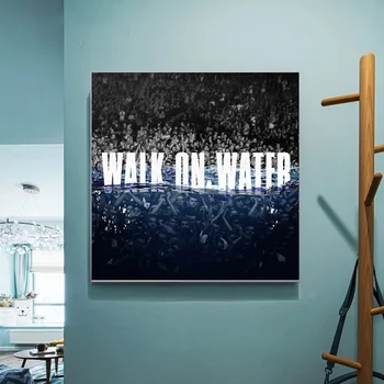 

Eminem Walk On Water feat. Beyonce Poster Art Canvas Wall Pictures for Living Room No Frame