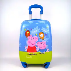 Коробка тележки на заказ логотип багажная застежка-молния доска для чемодана, чехла мультяшная тележка чехол