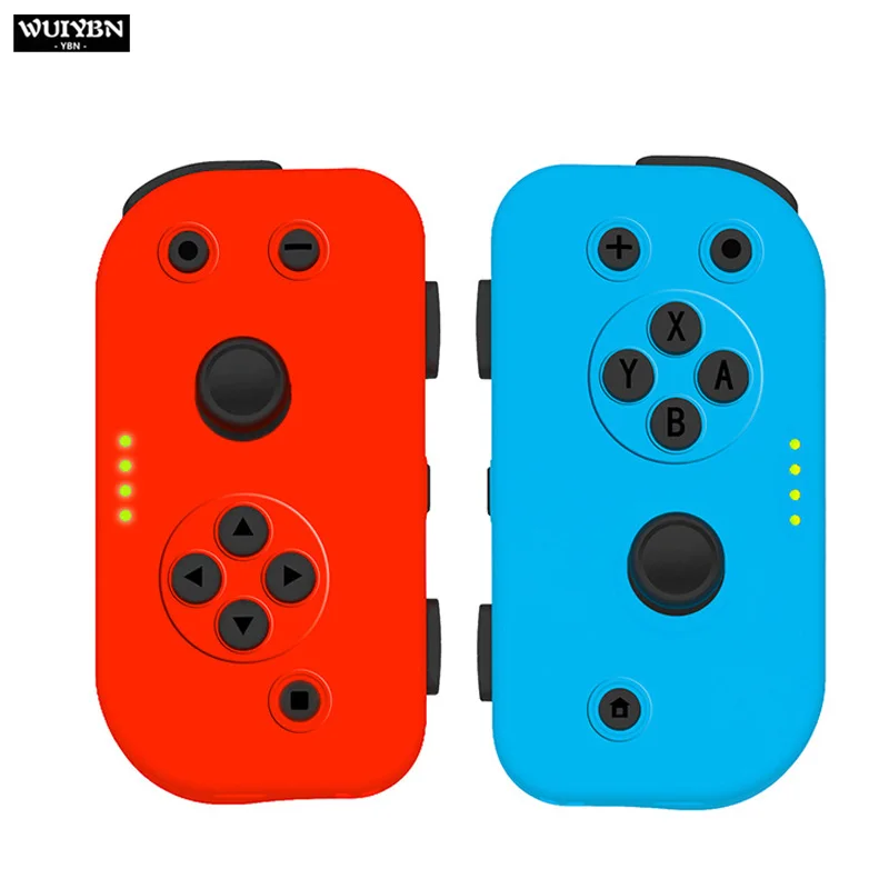 WUIYBN беспроводной Bluetooth геймпад JoyCon Pro контроллер для nintendo переключатель Игровая приставка с джойстиком - Цвет: Красный