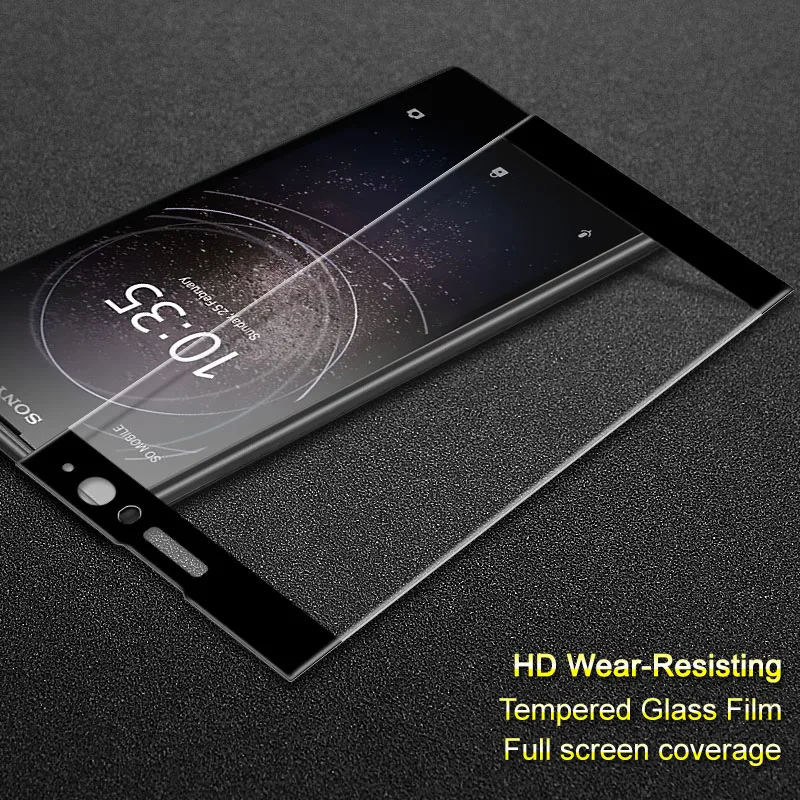 IMAK Для Sony Xperia XA2 смартфон 9H премиум стекло 2.5D Закаленное полное покрытие Защитная
