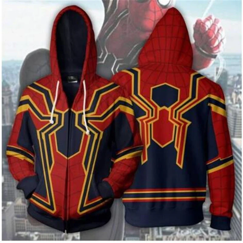 infinity war iron spider hoodie