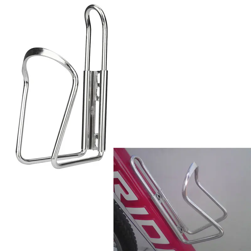 New Aluminum Alloy Bike Bicycle Cycling Drink Water Bottle Rack Holder for mountain folding bike Cage Strongly-gripped hinge 7