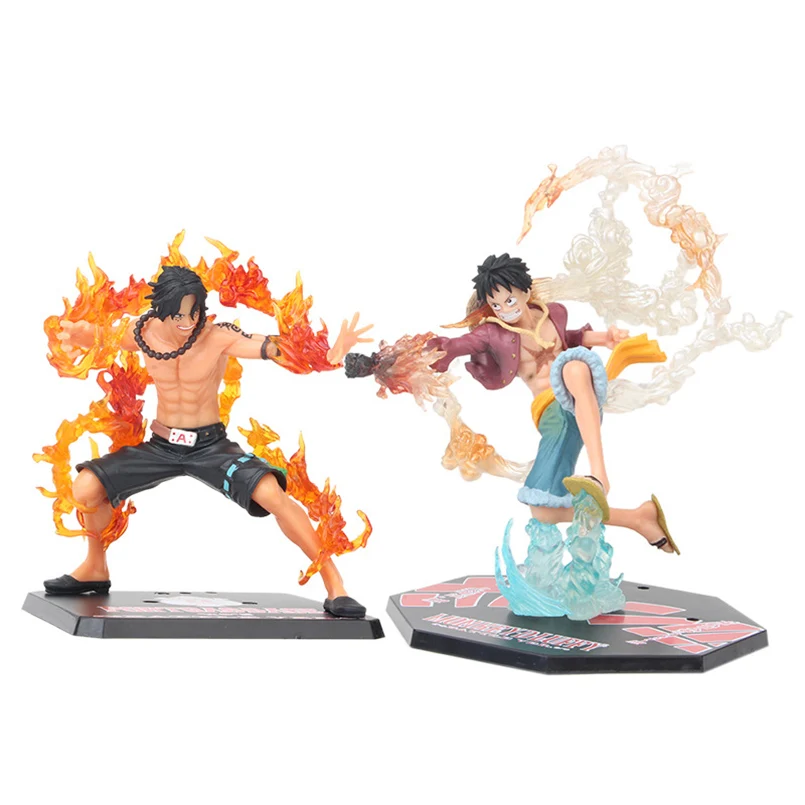 

Japan Anime One Piece Luffy Portgas PVC Action Figure toys fire punch Luffy Portgas Figure ZERO fighting Collectible Decoration