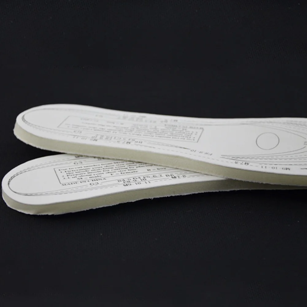 Горячая 1 пара DIY мягкие унисекс здоровые антибактериальные спортивные пены памяти стельки для обуви снимает давление для ног