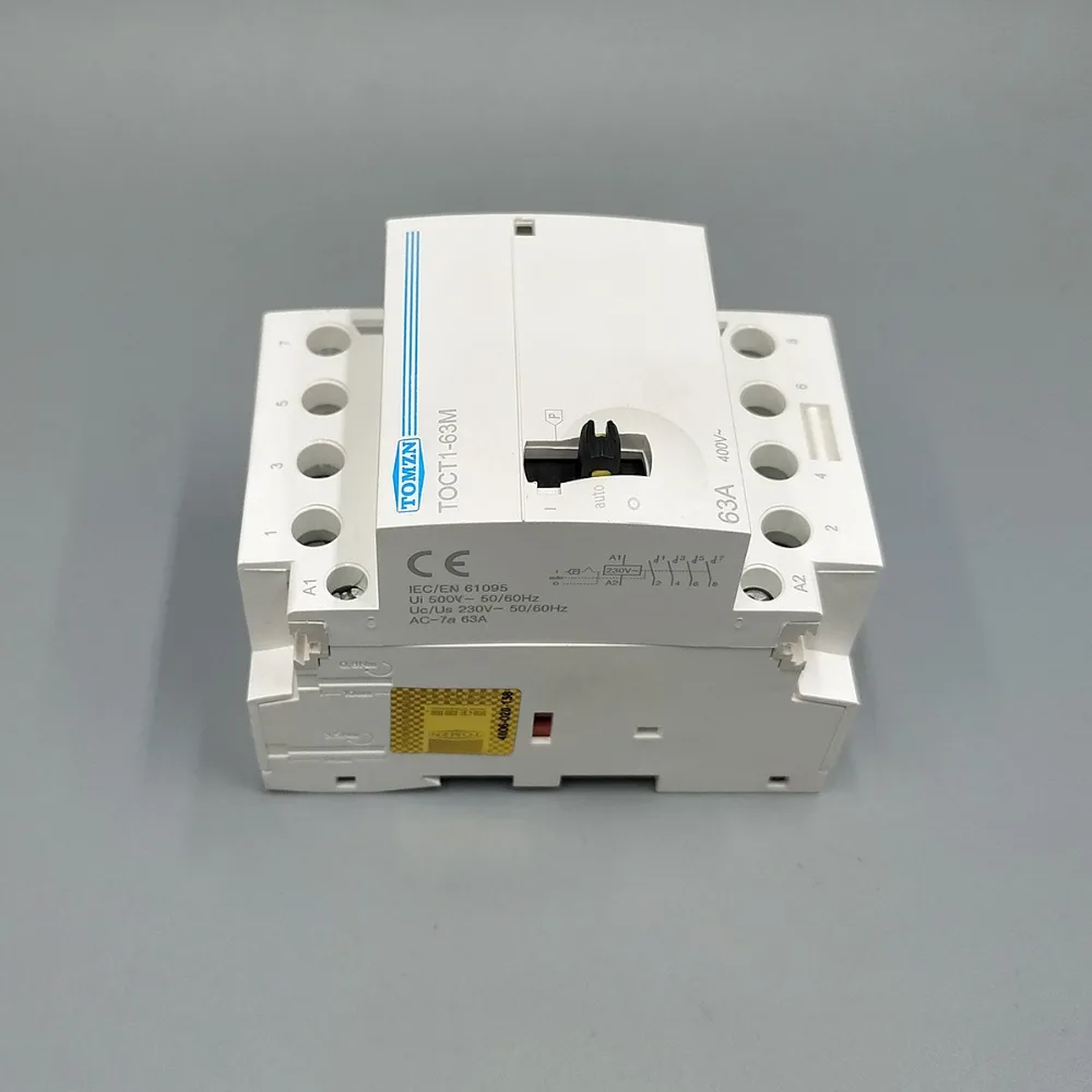 contator modular da ca do agregado familiar 01