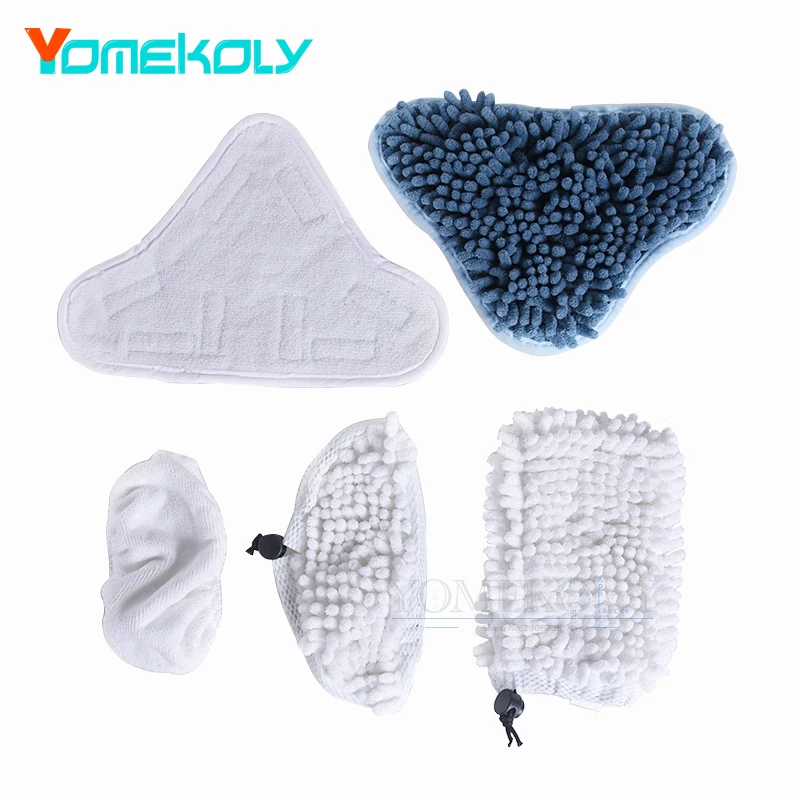 

5pcs/set X5 H20 Steam Mop Pad Replacement For Shark S2 S2S S2ST S3S S7 Mop Clean Vacuum Cleaner Washable Cloth Microfiber Mop