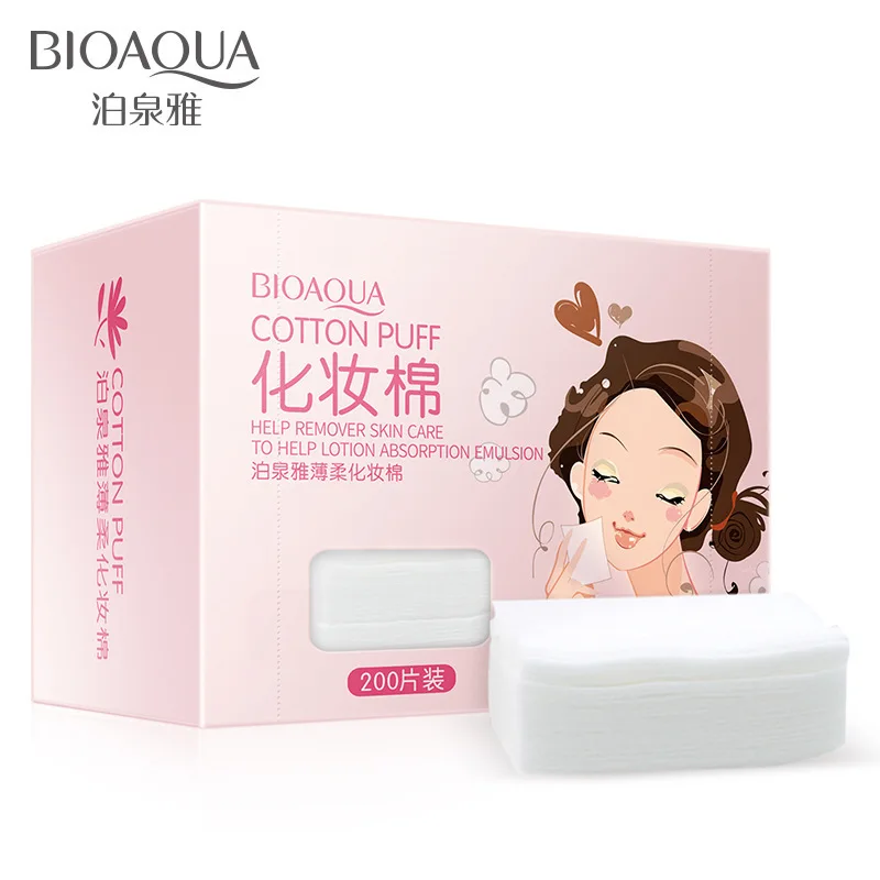 200 шт. bioaqua высокое качество длинный кашемировый Макияж хлопок Очищение Remover Для