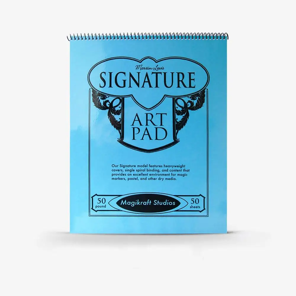 

Signature Edition Sketchpad Card Rise by Martin Lewis (35.5*28cm) For Magician,Stage Illusion Gimmick Props, Magic Tricks