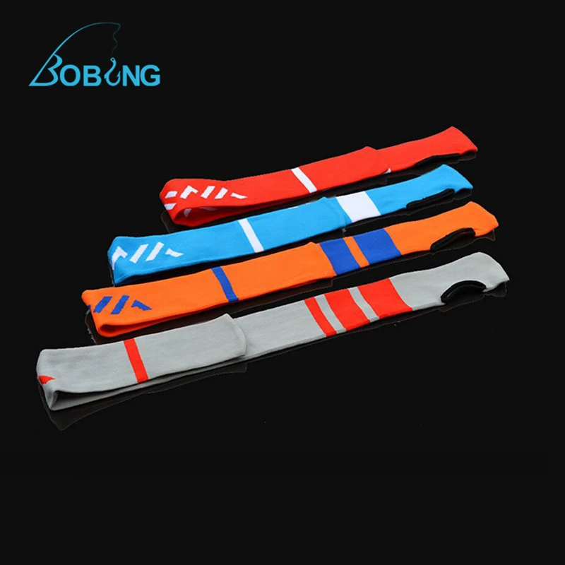 

Colorful Flexible Fishing Rods Cover Casting Spinning Fly Rod Protector Bag Gear Elastic Thickened Soft Pesca Tools Peche Pole