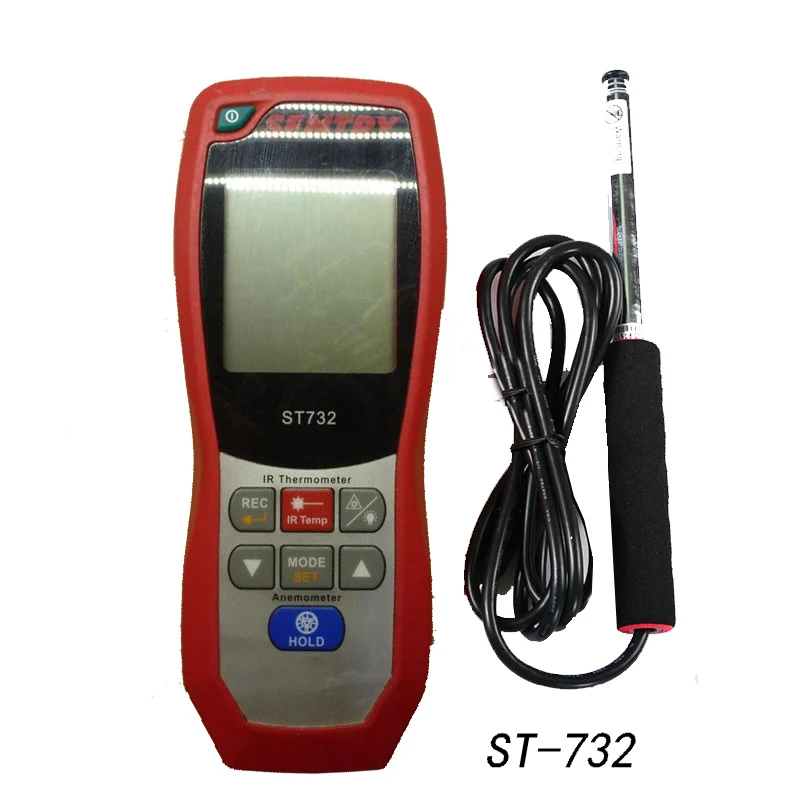 

ST-732 Portable Ventilation Hot Wire Thermometer Anemometer