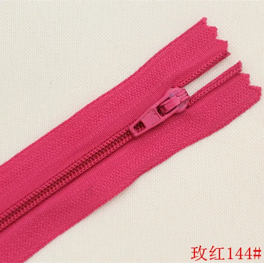 Versatile Nylon Coil Zipper Set for Tailoring & DIY Sewing Projects (5 Pieces)