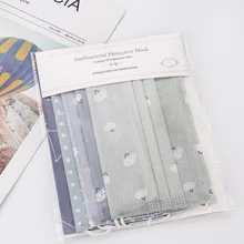 50 шт./упак. Корейская маска для рта Хирургическая Маска Тушь для рта Boca Nariz одноразовая маска ушные муфты рот маска Kpop Мода