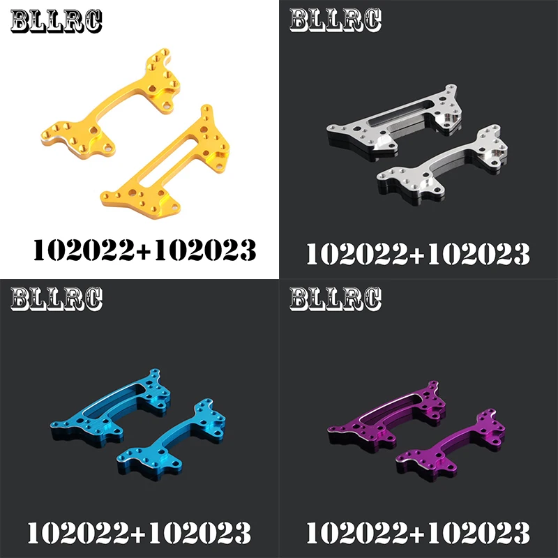 RC 1/10 HSP 102022 + 102023 Aluminum Aolly Metal Rear Shock Tower 02042+02035 Upgrade Parts For Flying Fish 94103 94122 94123