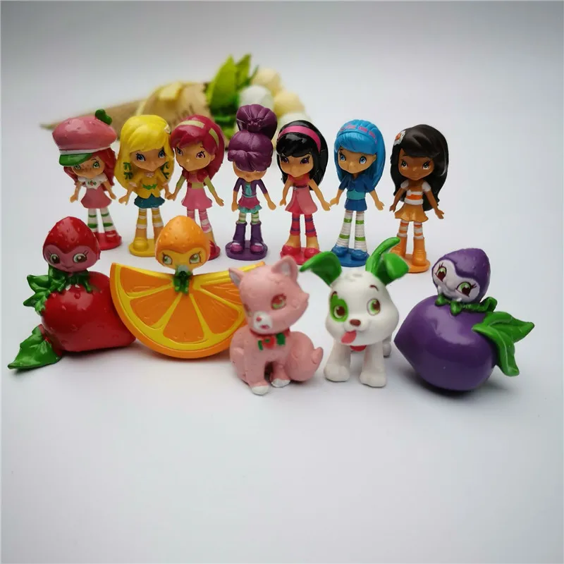 strawberry shortcake action figures