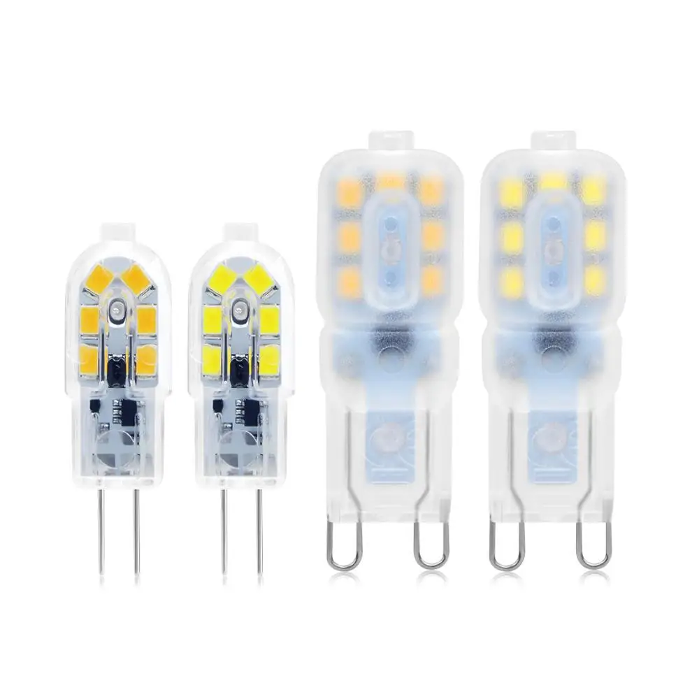 

AC 220V DC 12V LED light 3W 5W 2835SMD LED Cabinet light G4 G9 LED bulb for kitchen Cupboard Wardrobe closet Chandelier lighting