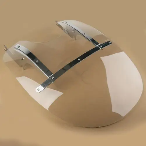 Buy Motorcycle Front Clear Detachable Windshield