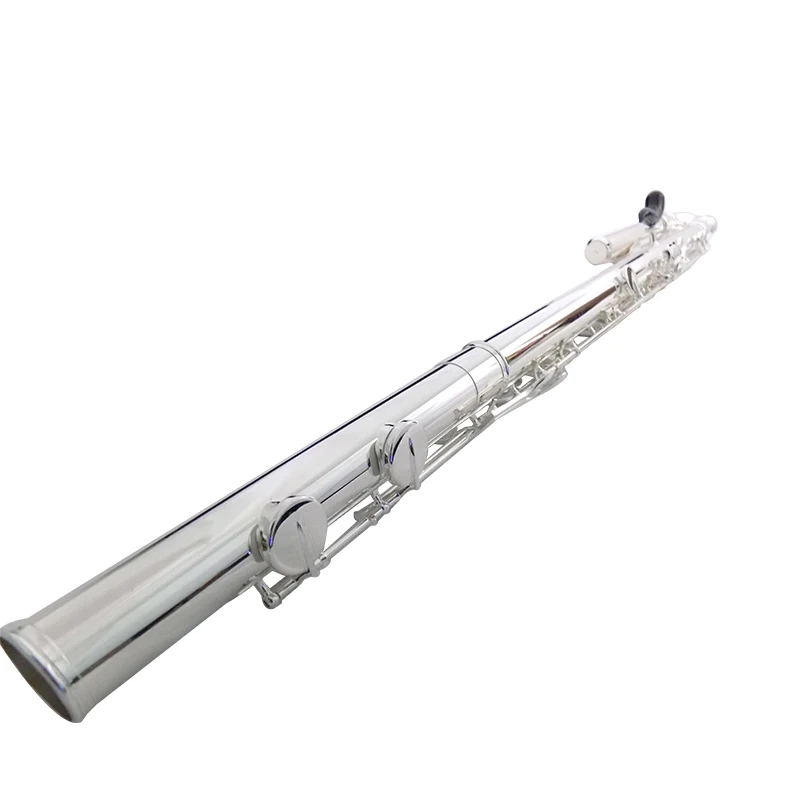 Jinbao Bass Flute C key flute Cupronickel flute musical instrument Jinbao Bass Flute C key flute Cupronickel flute musical instrument