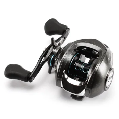 

Shiamaohu Double Brakes System Full Carbon Body 16KG / 16.5LB Slide Light Right 215g 7.0: 1 Baitcasting Fishing Reel