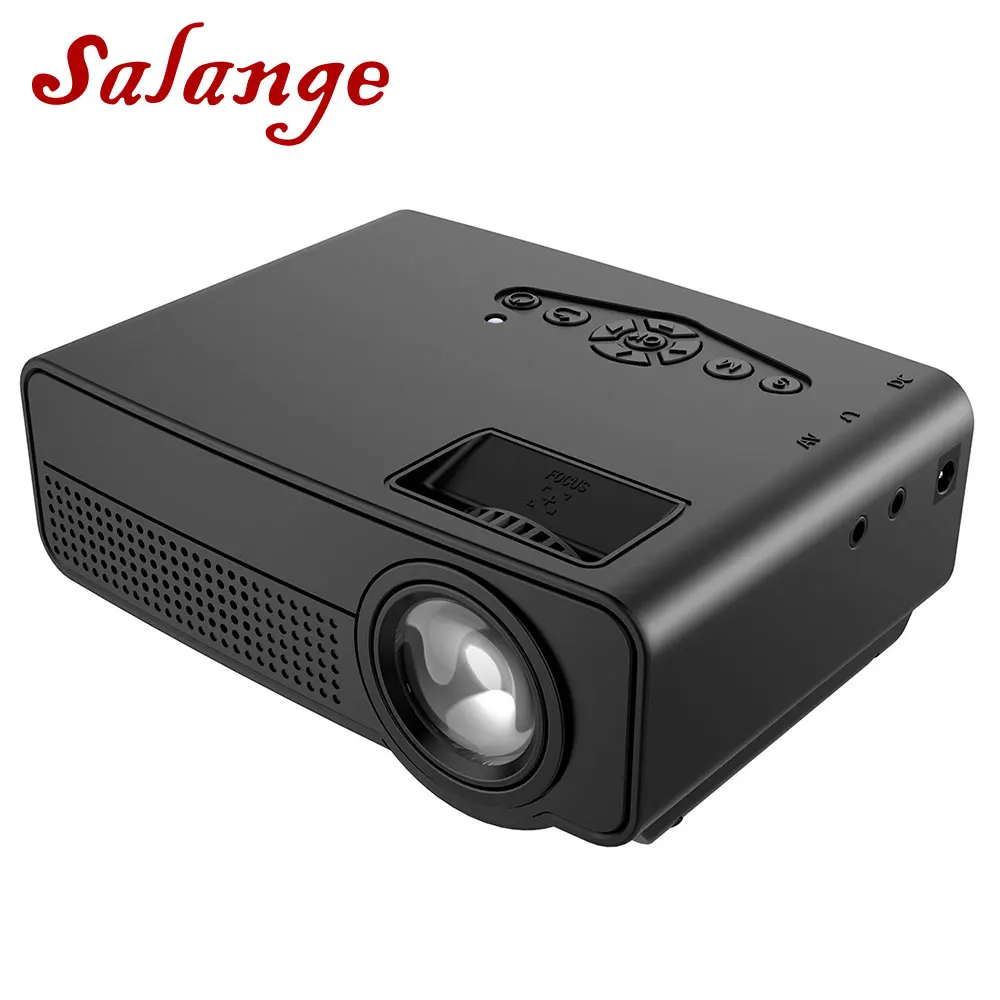 Salange UC38 البسيطة HDMI USB AV SD. 700 لومينز المسرح المنزلي ، الأطفال التعليم ، الوالدين والطفل المحمولة العارض مع هدية Salange UC38 البسيطة HDMI USB AV SD. 700 لومينز المسرح المنزلي ، الأطفال التعليم ، الوالدين والطفل المحمولة العارض مع هدية