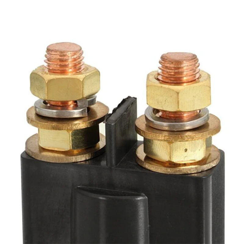 Высокотоковое реле стартера Max 500A 12 V 4Pin Авто Грузовик пуск Мощность мастер двойной изолятор батарей переключатель управления