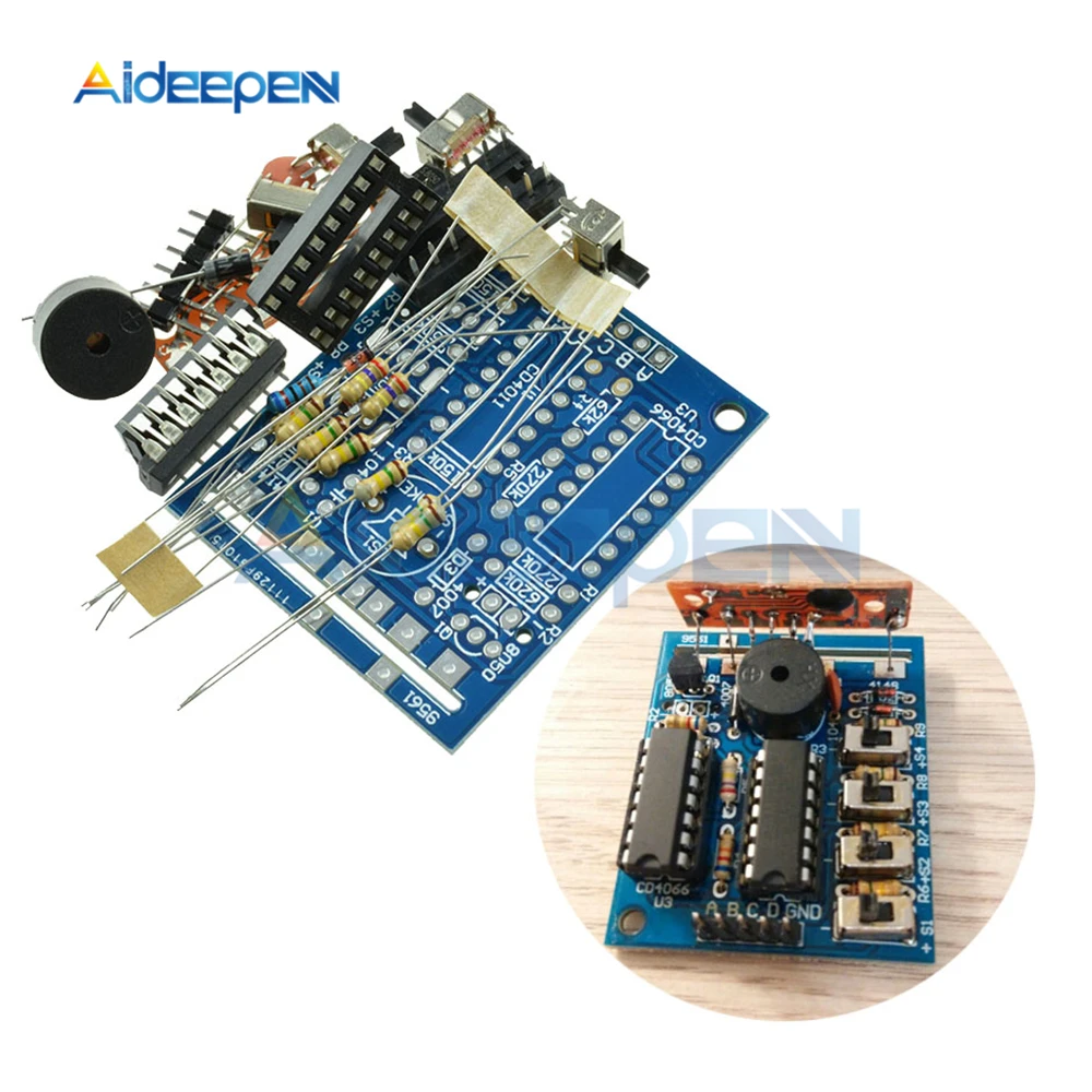 

16 Music Box 16 Sound Box BOX-16 16-Tone Box Electronic Module DIY Kit DIY Parts Components Accessory Kits