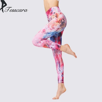 

Women Leggings Sportswear Ladies Spandex Skinny Pants 2018 New Fashion Print Thin Causal High Quality Elasticity Sweat Bottom