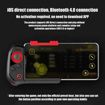 

Wireless Bluetooth Gamepad Game Controller for iOS Android Mobile Phone Tablet New Arrival