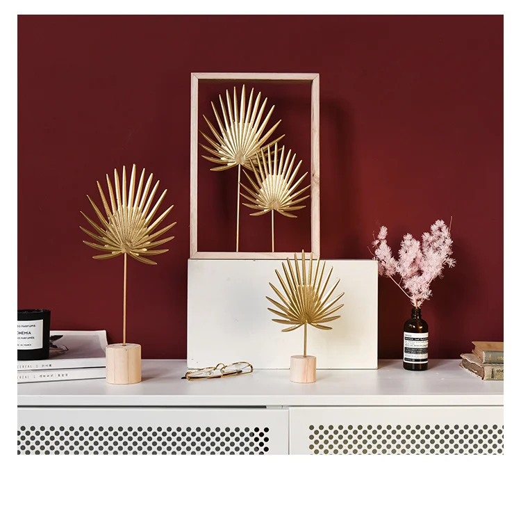 Листовые украшения в скандинавском стиле с железным бананом и ...