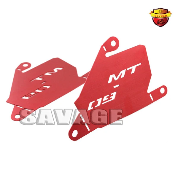 

Motorcycle Accessories Air Inlet Cover Plates CNC Aluminum For YAMAHA MT-09 Tracer 2015 Red