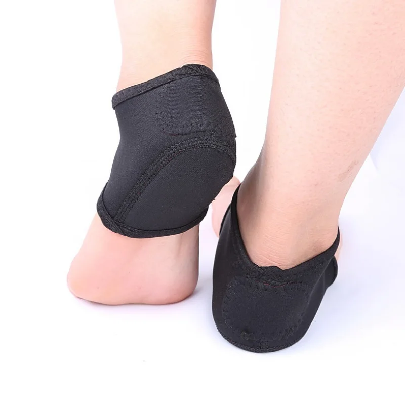 2 Pairs Men Women Heel Protector Sports Heel Pad Shock Absorption