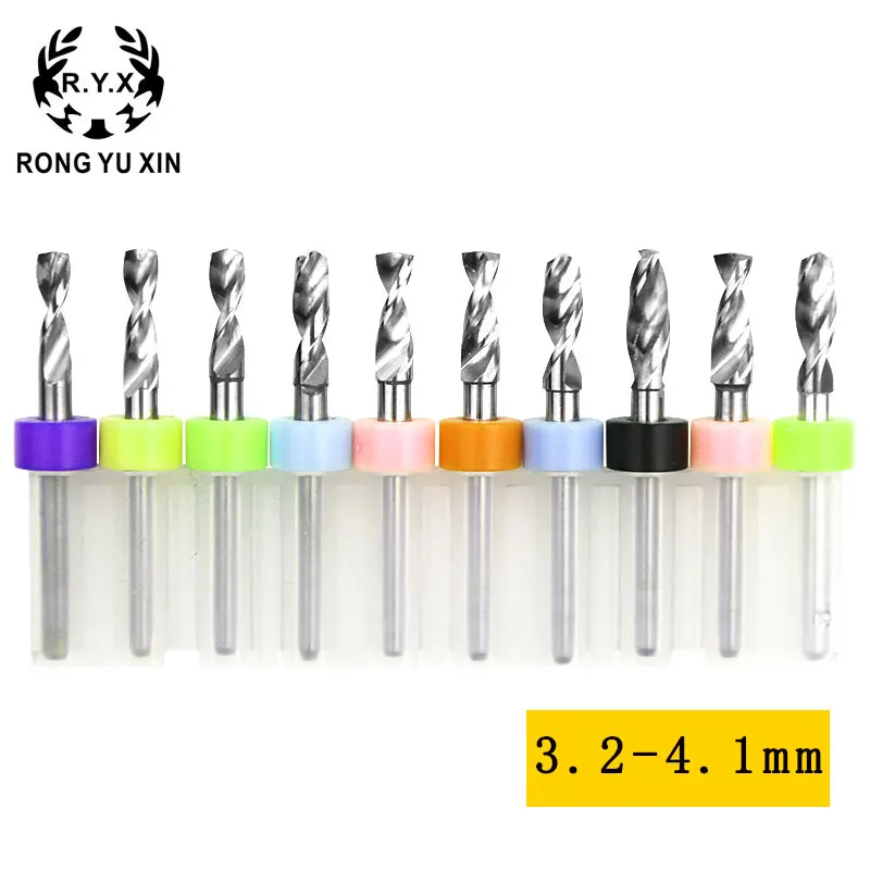

PCB mini drill Bit 3.2mm to 4.0mm tungsten steel carbide for print circuit drill Bits Machine drilling glass,drilling for CNC