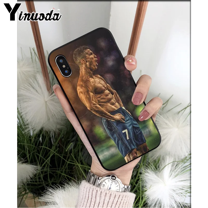 Yinuoda كريستيانو رونالدو CR7 العملاء عالية الجودة جراب هاتف ل أبل فون 8 7 6 6 S زائد X XS ماكس 5 5 S SE XR الهواتف المحمولة Yinuoda كريستيانو رونالدو CR7 العملاء عالية الجودة جراب هاتف ل أبل فون 8 7 6 6 S زائد X XS ماكس 5 5 S SE XR الهواتف المحمولة