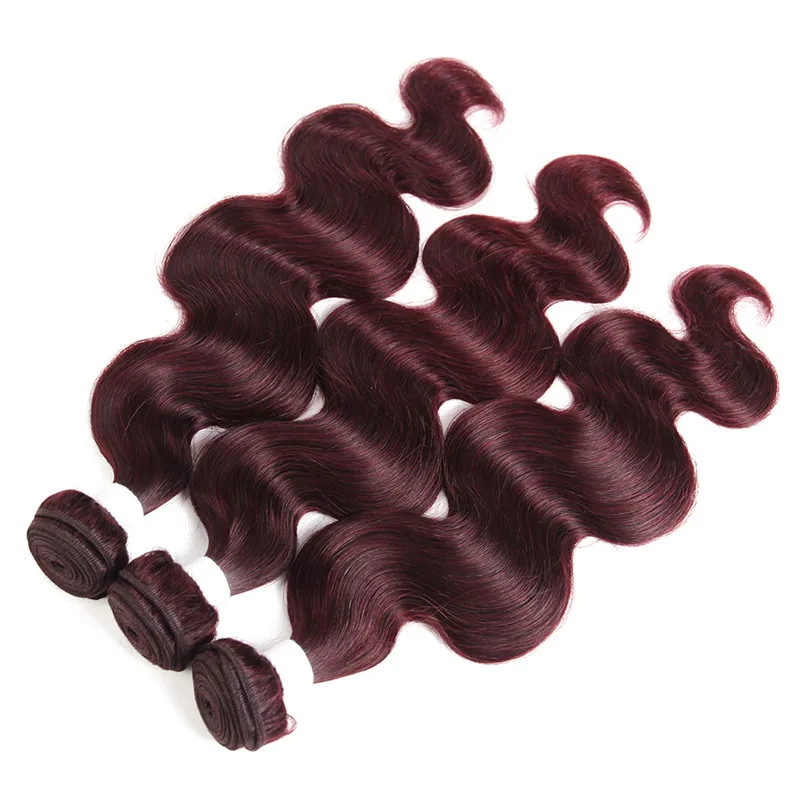 Только 1 шт 613 цвет блонд комплект 99J 27 30 1B красный Бург 33 объемные волнистые бразильские человеческие волосы remy для наращивания высокое соотношение