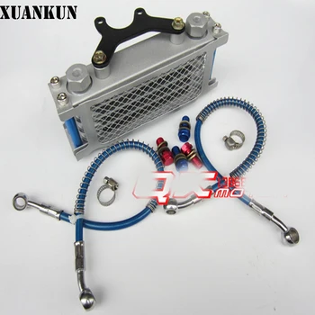 

XUANKUN Monkey Bike Small Monkey Off-Road Motorcycle Modified Oil Cooler 4 Layer Color Screw