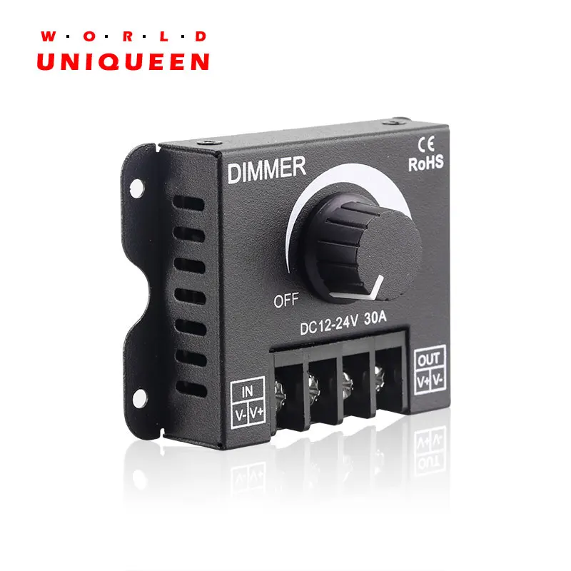 Вращающийся светодиодный регулятор яркости 12 В 24 30 А 360 Вт|led controller|control led stripscontroller