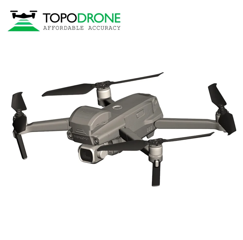 Topodrone DJI Mavic RTK/PPK for precision aerial survey drones airplane MAX fly 30KM