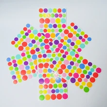 Новые 6 шт./компл. цветные украшения стикерные игрушки для детей DIY Фото аксессуары для альбомов Декоративные Ручные Книги дневники для путешествий