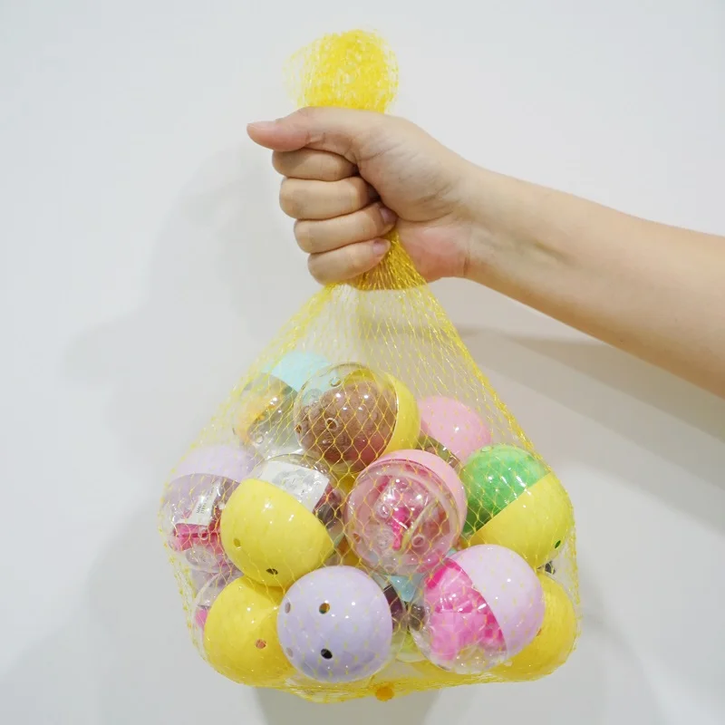 47*55 мм 8 шт./упак. прозрачный пластик сюрприз мяч капсулы игрушка с внутренней подкладкой из фланели с различные фигуры торговый автомат для игрушек детские ходунки eggball