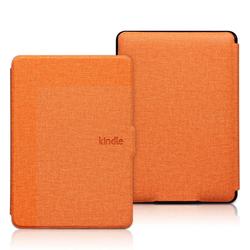 Чехол Kindle из джинсовой кожи для ПК, чехол для Kindle 8th Magic, чехол для Kindle 8th поколения, чехол для электронной книги 6 дюймов, чехол для планшета - Цвет: Orange
