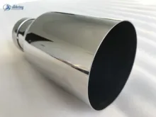 Stainless steel vehicle refitting universal general muffler tail throat Car modification