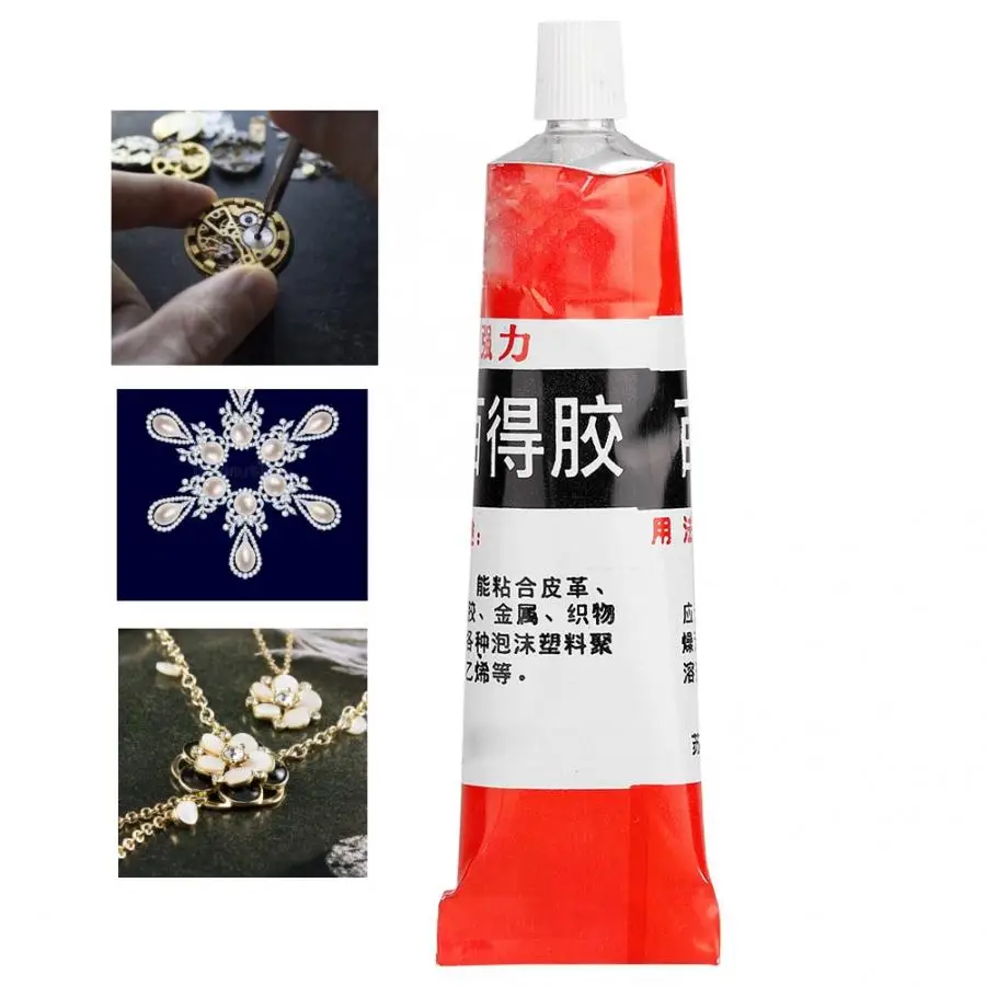 

Pro Adhesive Jewelry Rhinestone Crafts Metal Plastic DIY Epoxy Resin Super Liquid Glue Jewelry Watch Repair Tool for Watchmakers