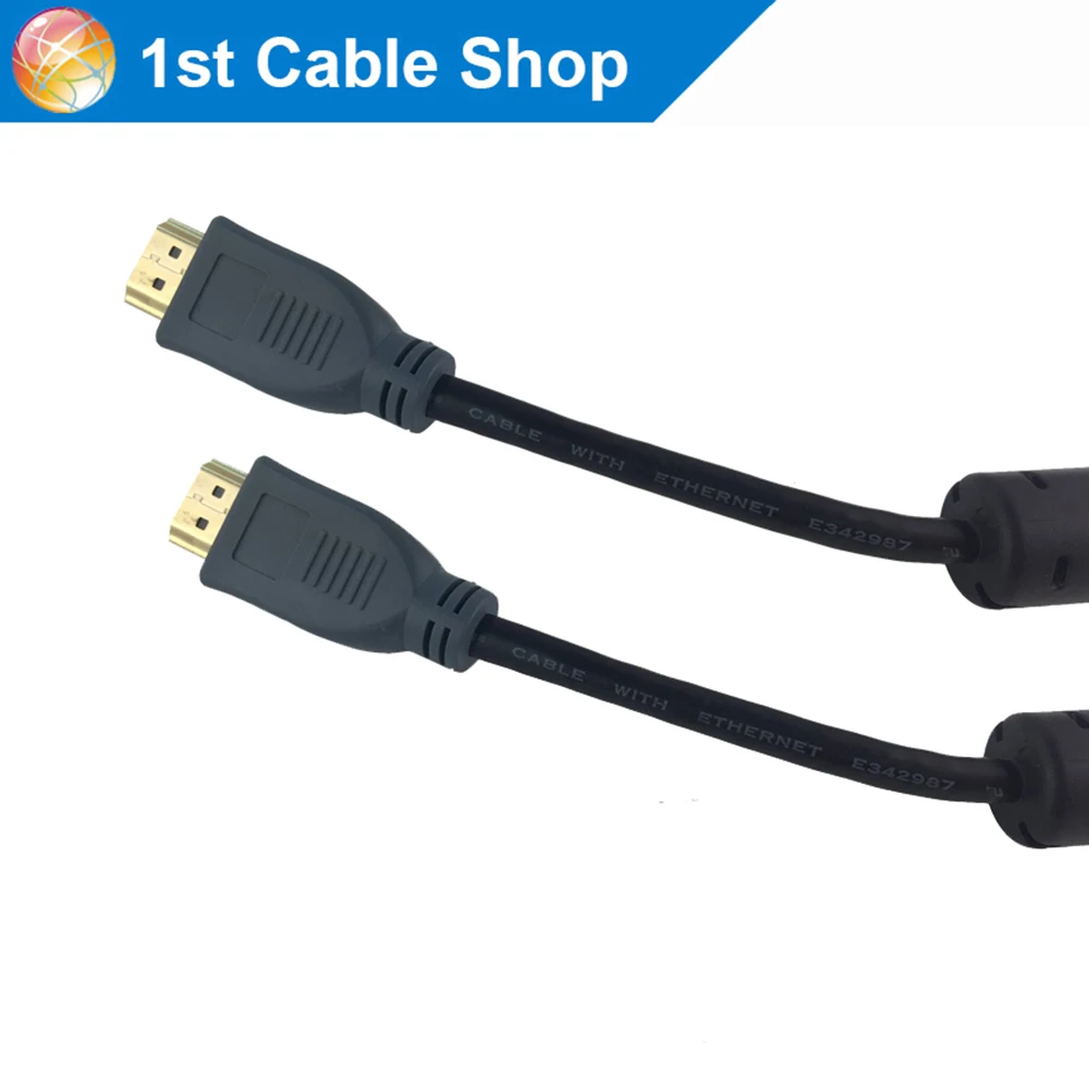 

4K HDMI 2.0 cable 4K 60HZ with dual ferrite cores HDCP 2..2 HDMI ethernet ARC 3D(copper conductor+mylar+AL foling+AL braiding)