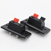 2017 Hot 5 Pcs 2 Positions Connector Terminal Push in Jack Spring Load Audio Speaker Terminals ► Photo 3/4