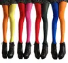 Medias con zona para el pie de retazos para mujer, medias elásticas KLL, calcetín sólido de dos colores ► Foto 2/6