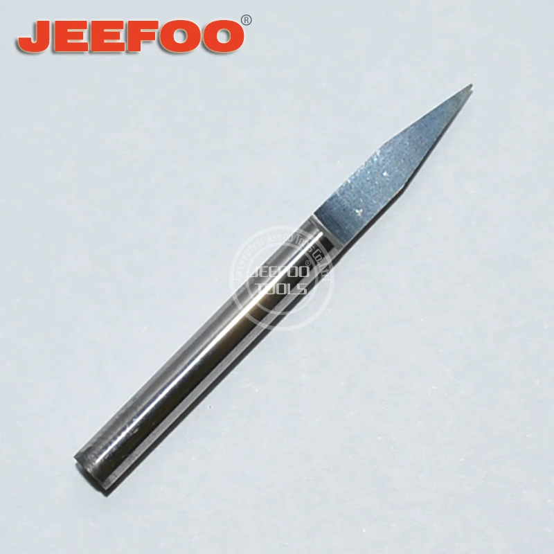 

3.175*20Degree*0.2 Jeefoo Flat Bottom Engraving Bits/ Cutting Bits/Carving Tools/V Sharp Engraving Bit