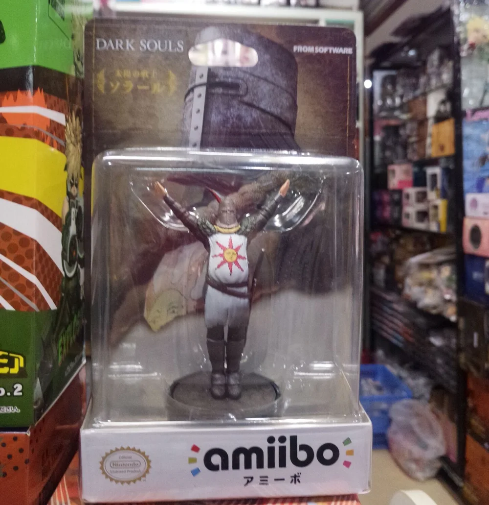 Vogue Game аниме из программного обеспечения Dark Souls Amiibo Sun Soldier хвалю модель игрушки |