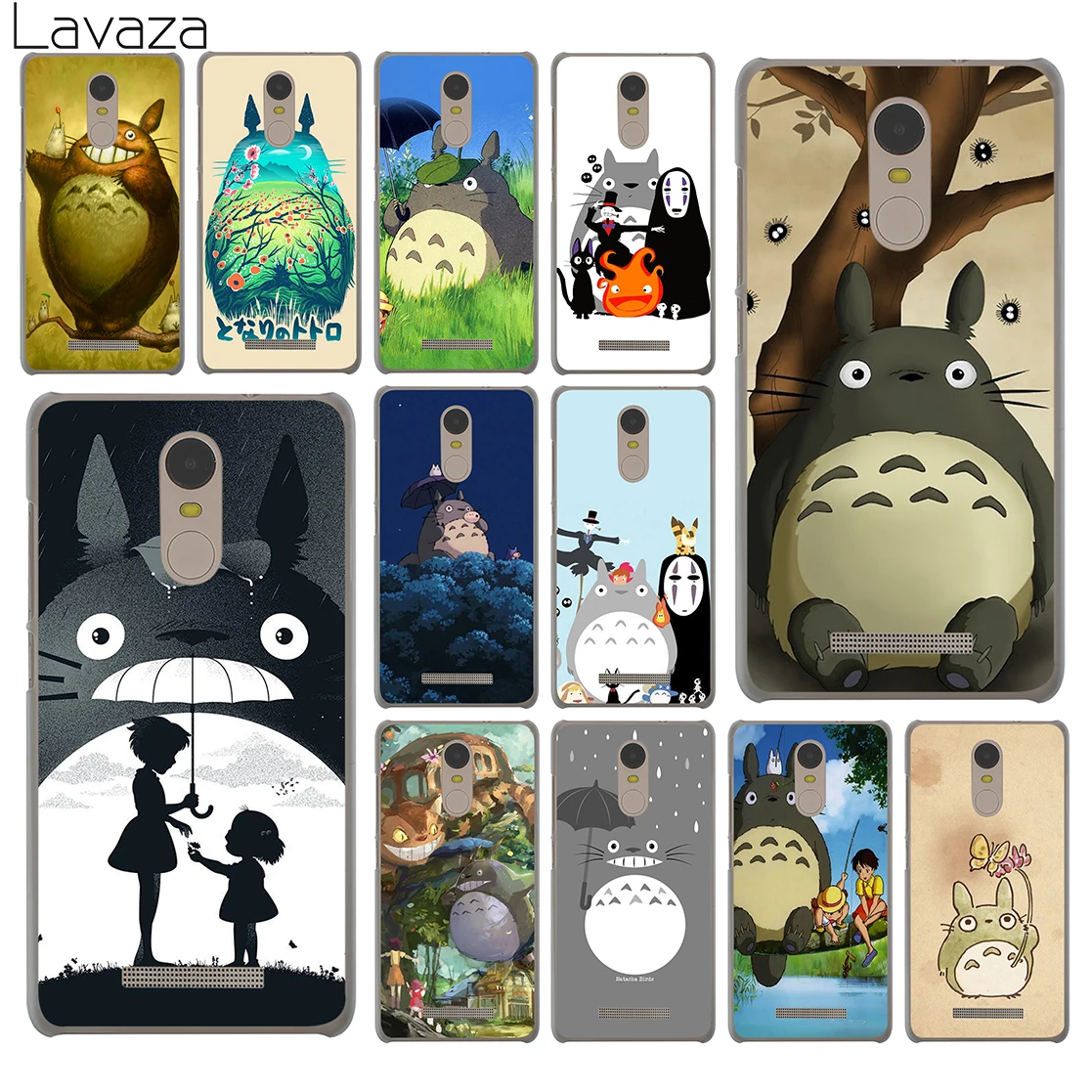 Lavaza My Neighbor Arriving Totoro Outing Anime Case for Xiaomi Redmi 4X Mi A1 6 5