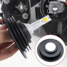 1/2 шт. Автомобильный светодиодный резиновый пылезащитный чехол для фар H1 H3 H4 H7 H8 H9 H11 светодиодный водонепроницаемый пылезащитный фонарь для мотоцикла