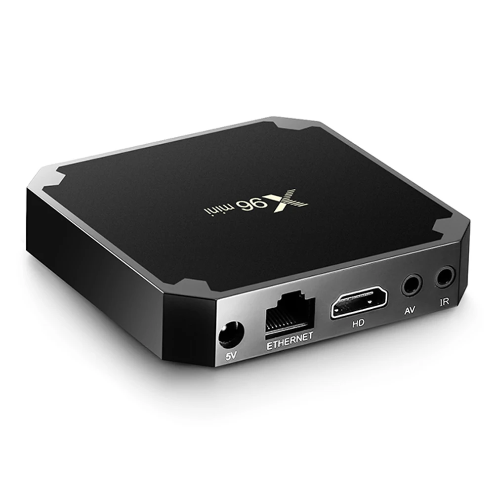 X96 Мини Android ТВ коробка KD плеер 17 4 Amlogic S905W ядра 2 ГБ 16 UHD H.265 2.4g wifi К Media Player X96mini